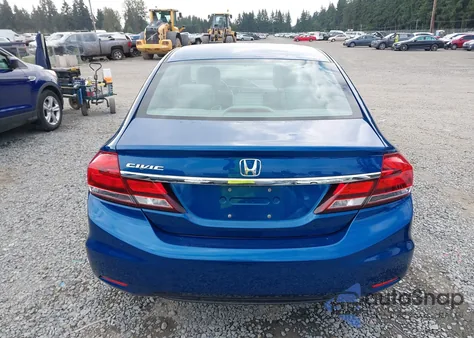 2015 Honda Civic Lx из США, поврежденный, VIN 2HGFB2F56FH525914